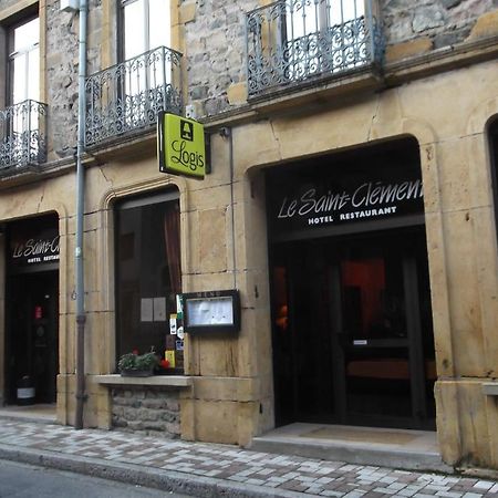 Hôtel Restaurant Le Saint Clément Saint-Clement-sur-Valsonne Exterior foto