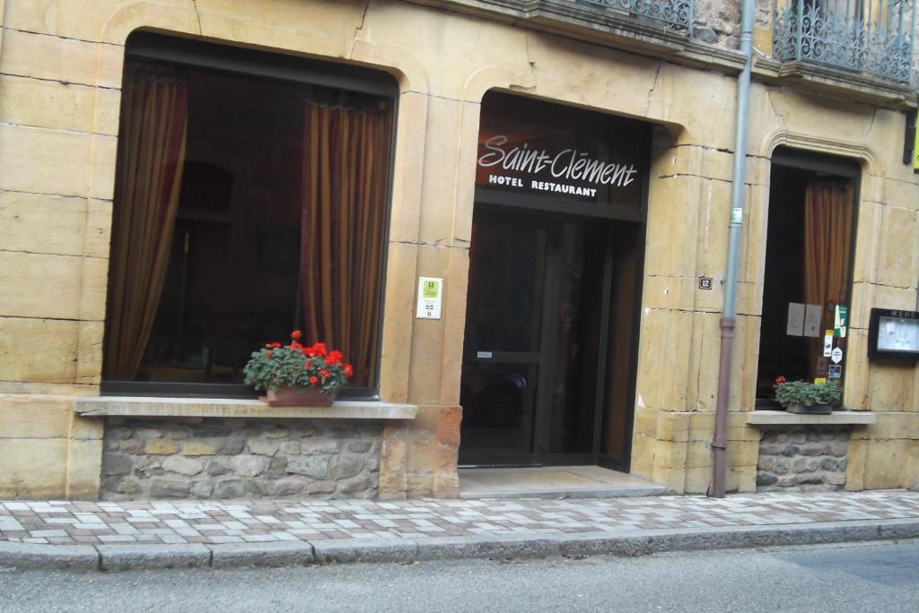 Hôtel Restaurant Le Saint Clément Saint-Clement-sur-Valsonne Exterior foto