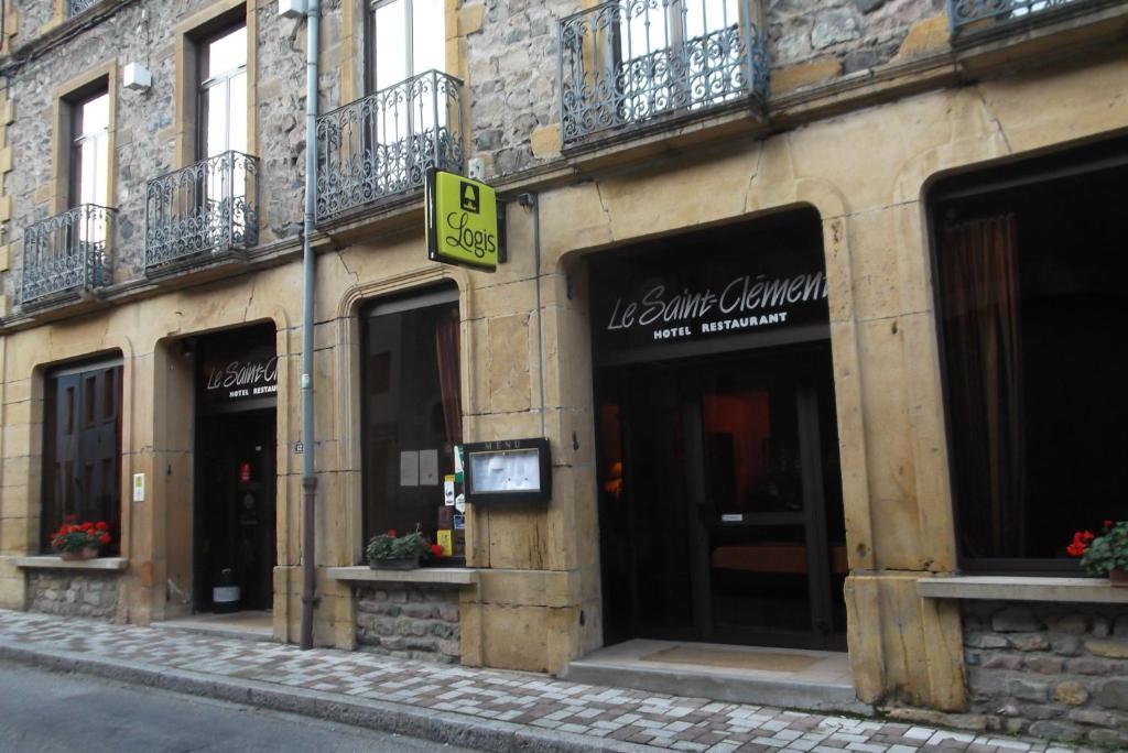 Hôtel Restaurant Le Saint Clément Saint-Clement-sur-Valsonne Exterior foto