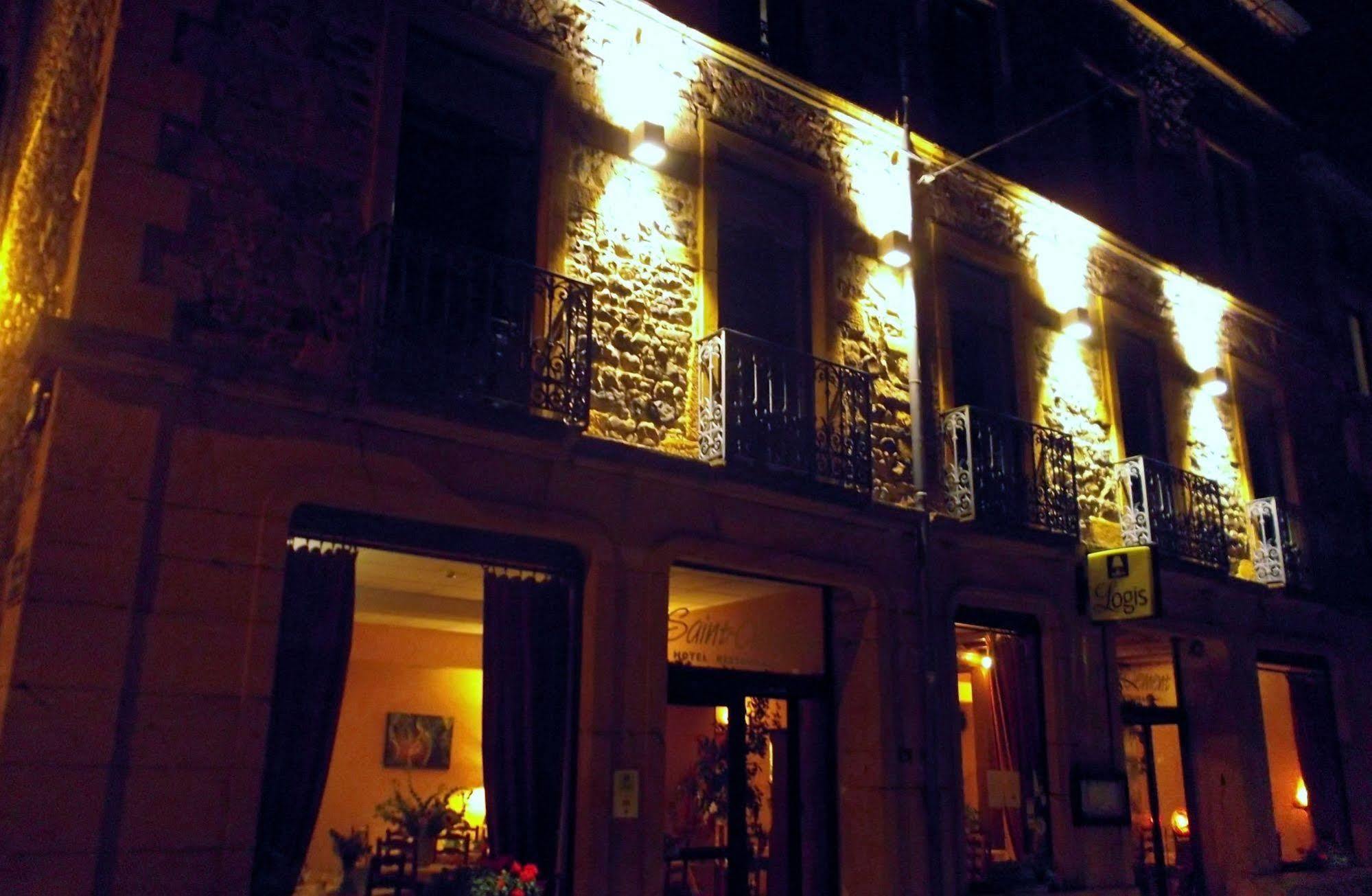 Hôtel Restaurant Le Saint Clément Saint-Clement-sur-Valsonne Exterior foto